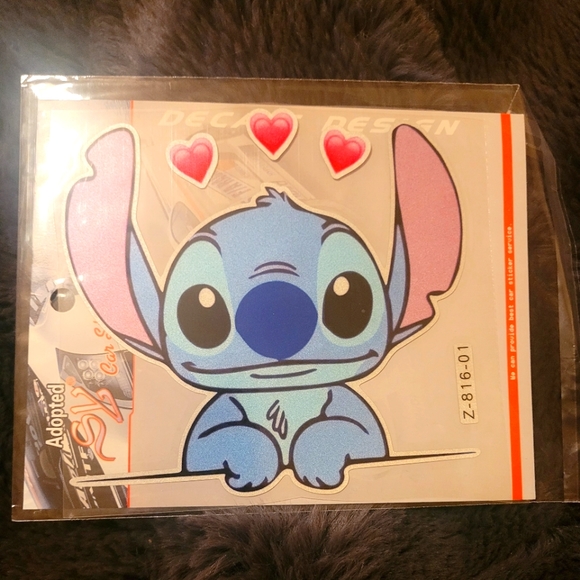 Other | Stitch Car Sticker Decal | Poshmark
